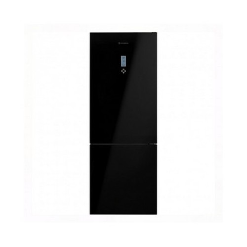 REFRIGERATORS FREESTANDING  B72462CAP BLACK GLASS D 192x70 (FNF / ΟΘΟΝΗ)